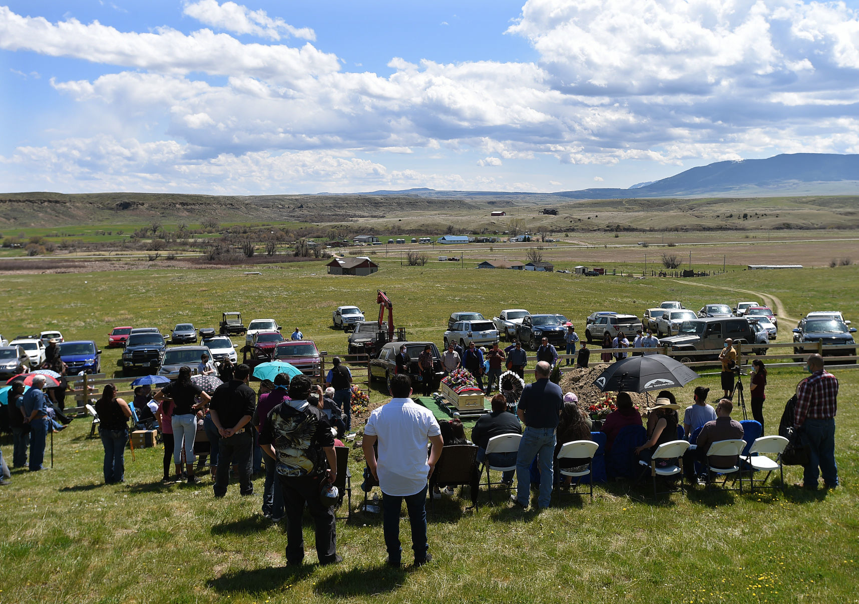 Spotted Bear funeral